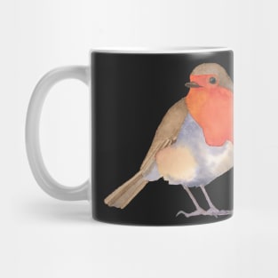 RED BREASTED ROBIN - Gift For Bird Lover - Watercolor Mug